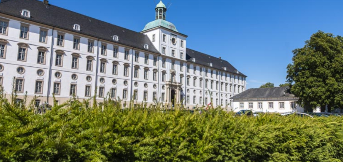 Ansicht von Schloss Gottorf in Schleswig.